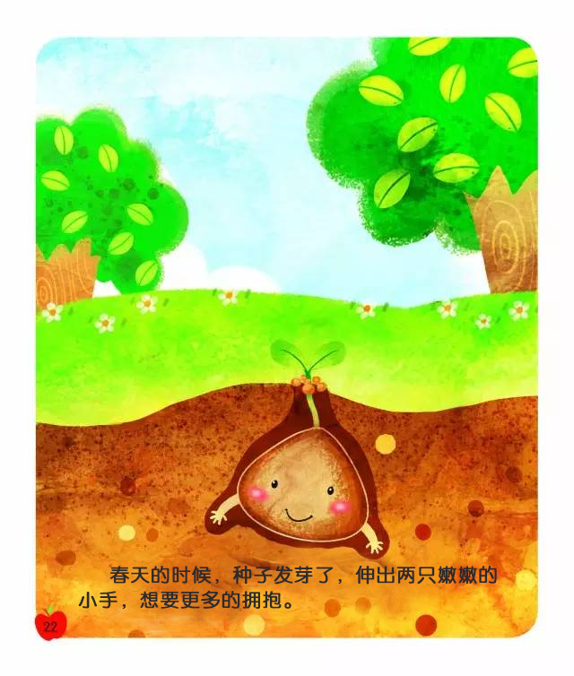 主题分享绘本推荐苹果种子的故事